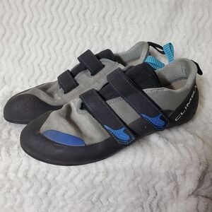 Climb X Rave Strap Climbing Shoe 2018 12 Grey Mens